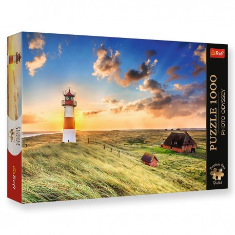 10823 TREFL PUZZLE 1000 el. LATARNIA W LIST, NIEMCY - PHOTO ODYSSEY PREMIUM PLUS QUALITY