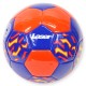 590403 PIŁKA NOŻNA LASER CZERWONO-NIEBIESKI 2 WZORY ADAR