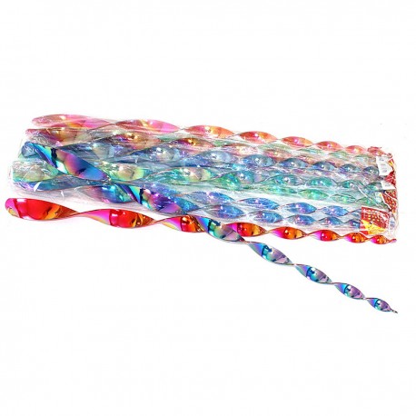 802697 ŚWIDEREK PLASTIKOWY OGRODOWA OZDOBA KOLOROWE