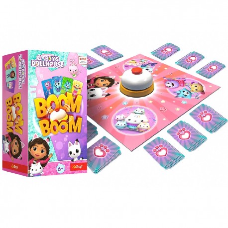 02548 TREFL GRA RODZINNA BOOM BOOM KOCI DOMEK GABI