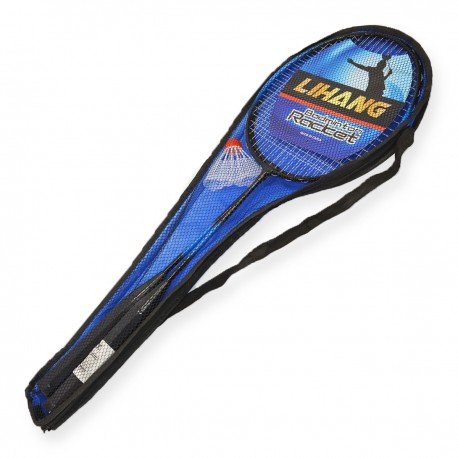 788399 ZESTAW DO BADMINTONA 2 RAKIETKI POKROWIEC LOTKA PEGAZ