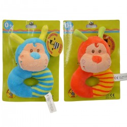 222679 DEEF PLUSZOWY BABY RING PSZCZÓŁKA 2 WZORY
