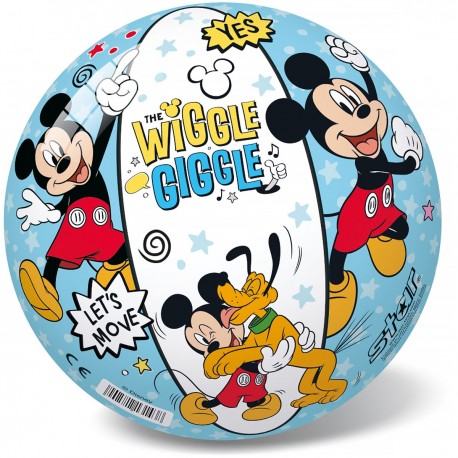 133173 PIŁKA GUMOWA MYSZKA MICKEY 23 CM BEST MS TOYS