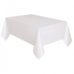 503544 OBRUS FOLIOWY BIAŁY 137x274 GODAN