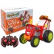 789501 SZALONY TRAKTOR NA RADIO + ŁADOWARKA ŚW/DŹW PEGAZ