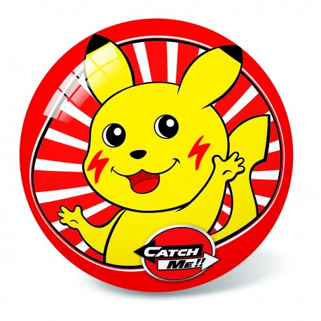 130820 MINI PIŁKA GUMOWA POKEMON 14 CM BEST MS TOYS
