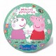 132008 MINI PIŁKA GUMOWA ŚWINKA PEPPA 14 CM BEST MS TOYS