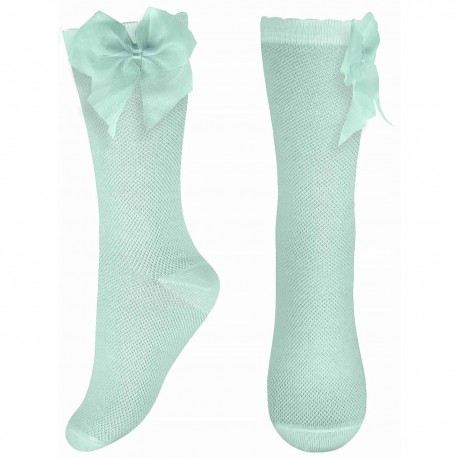 018665 PODKOLANÓWKI AŻUROWE Z APLIKACJĄ 10-12L ROZMIAR 32-34 EU MILUSIE BRAND S.C.