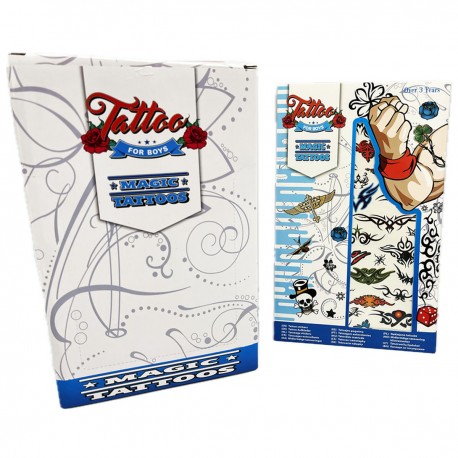 511591 ZESTAW TATUAŻY DLA CHŁOPCÓW MIX CABO-TOYS