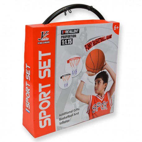 784889 OBRĘCZ DO KOSZYKÓWKI + AKCESORIA 40cm PEGAZ