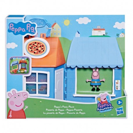 837526 ŚWINKA PEPPA PIZZERIA FIGURKA + AKCESORIA DAMI