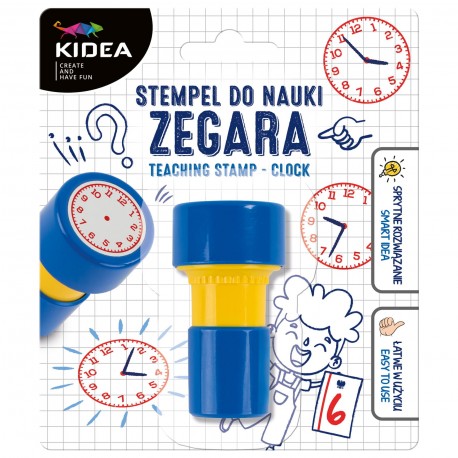 KIDEA 104383 STEMPEL DO NAUKI ZEGARA PIECZĄTKA