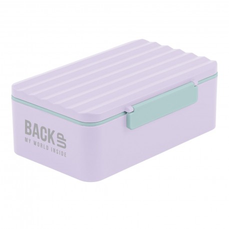 KIDEA 103393 BackUP LUNCH BOX ŚNIADANIÓWKA - FIOLETOWY
