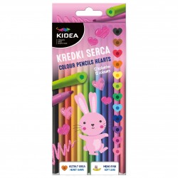 KIDEA 104826 KREDKI SERCA 12 KOLORÓW