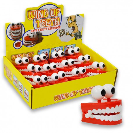 712596 NAKRĘCANA ZABAWKA SZCZĘKA Z OCZKAMI DISPLAY CABO-TOYS