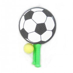 732829 RAKIETKI PIANKOWE Z PIŁECZKĄ PIŁKA NOŻNA BIGTOYS