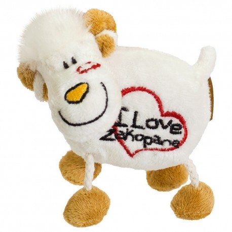 638614 PLUSZAK PLUSZOWA OWCA I LOVE ZAKOPANE 10 CM BEPPE