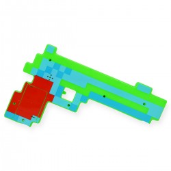 789556 PISTOLET NA BATERIE ŚW DŹ 2 KOLORY PEGAZ