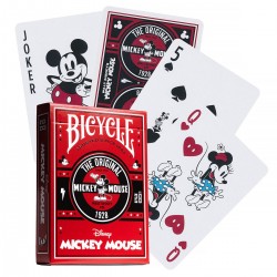 095645 BICYCLE MYSZKA MICKEY KARTY DO GRY POKER CARTAMUNDI