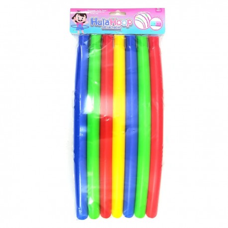 469560 HULA-HOP TRENINGOWE SKŁADANE KOLOROWE 72 cm GAZELO