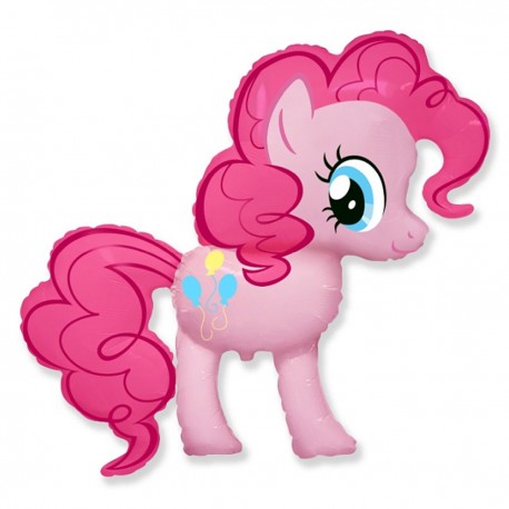 301236 BALON FOLIOWY MY LITTLE PONY PINKIE PIE 92x104 cm 24" GODAN