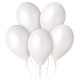 112917 BALONY GM110 METALICZNE PERŁOWO-BIAŁE 12" 100 SZT. GODAN
