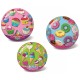 129459 PIŁKA GUMOWA DONUTS LOVE 23 CM BEST MS TOYS
