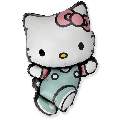 316384 BALON FOLIOWY HELLO KITTY HUG 74x49 cm GODAN