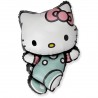 316384 BALON FOLIOWY HELLO KITTY HUG 74x49 cm GODAN