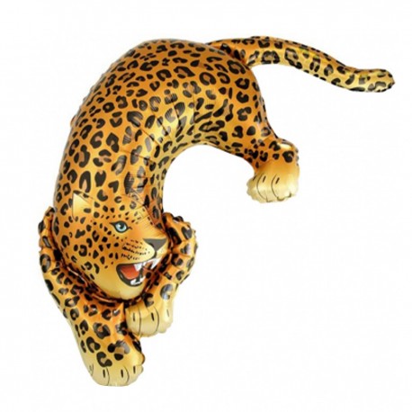 324051 BALON FOLIOWY DZIKI LAMPART 14" GODAN