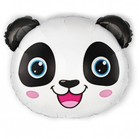 323528 BALON FOLIOWY GŁOWA PANDY 14" 22x24 cm GODAN