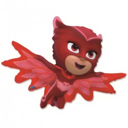 324150 BALON FOLIOWY PIDŻAMERSI SOWELLA CZERWONY 14" GODAN