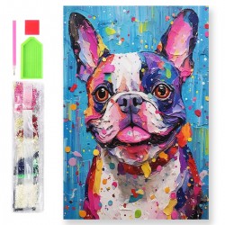 788108 DIAMENTOWA MOZAIKA 40x30 KRAJOBRAZ GÓRSKI, LATO