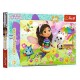 14830 TREFL PUZZLE 100 EL. BROKATOWY DOMEK GABI