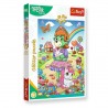 14833 TREFL PUZZLE 100 EL. BROKATOWA RODZINA TREFLIKÓW