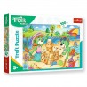 16470 TREFL PUZZLE 100 EL. RODZINA TREFLIKÓW