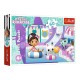 17393 TREFL PUZZLE 60 el KOCI DOMEK GABI, GABI NA BASENIE