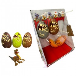 004509 JAJKO WYKLUWAJĄCY SIĘ DINOZAUR ŚW/DŹ NORIMPEX