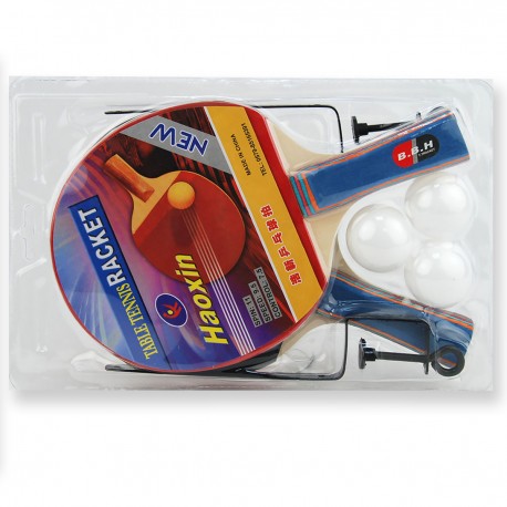 011966 ZESTAW DO PING PONGA TENIS STOŁOWY + 3 PIŁECZKI DROMADER