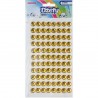 684530 DŻETY SAMOPRZYLEPNE - ZŁOTY 8 mm 88 szt. BREWIS