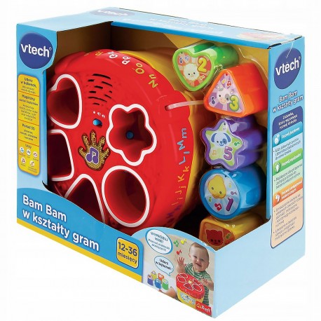 60670 TREFL VTECH BAM BAM W KSZTAŁTY GRAM