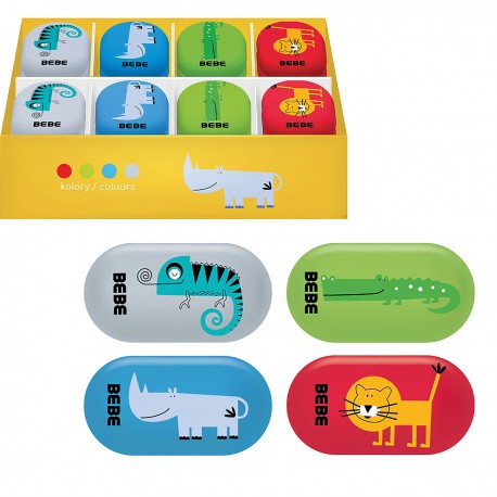 294845 BEBE GUMKA DO ŚCIERANIA 4 WZORY