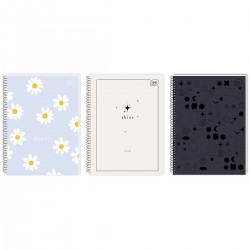 171306 KOŁOZESZYT W KRATKĘ A5 50 MIX INTERDRUK