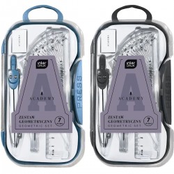 346827 ZESTAW GEOMETRYCZNY ACADEMY 7 el. INTERDRUK