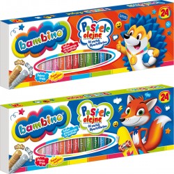 003127 BAMBINO PASTELE OLEJNE 24 KOLORY SCHEMAT
