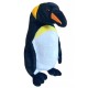 120932 BEPPE ŚREDNI PLUSZAK PLUSZOWA PINGWIN CESARSKI CZARNY 28 CM