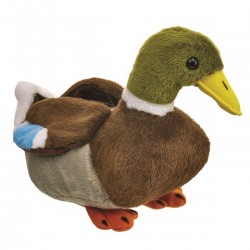 123049 BEPPE MAŁY PLUSZAK PLUSZOWA KACZKA KRZYŻÓWKA 18 CM
