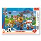 31428 TREFL PUZZLE RAMKOWE 15 EL PSI PATROL, UCZYNNE PIESKI