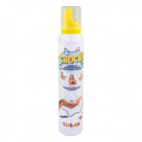 034009 TUBAN SHOCK! PIANKO-ŻEL MULTISENSORYCZNY 200 ml NEUTRALNY