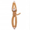 122660 BEPPE DUŻY PLUSZAK PLUSZOWA MAŁPA WISZĄCA BEŻOWY 45 CM